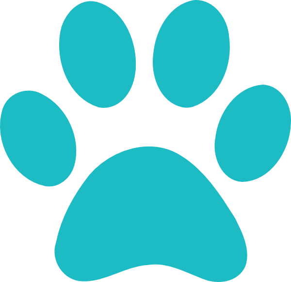 Blues Clues Paw Print Graphic