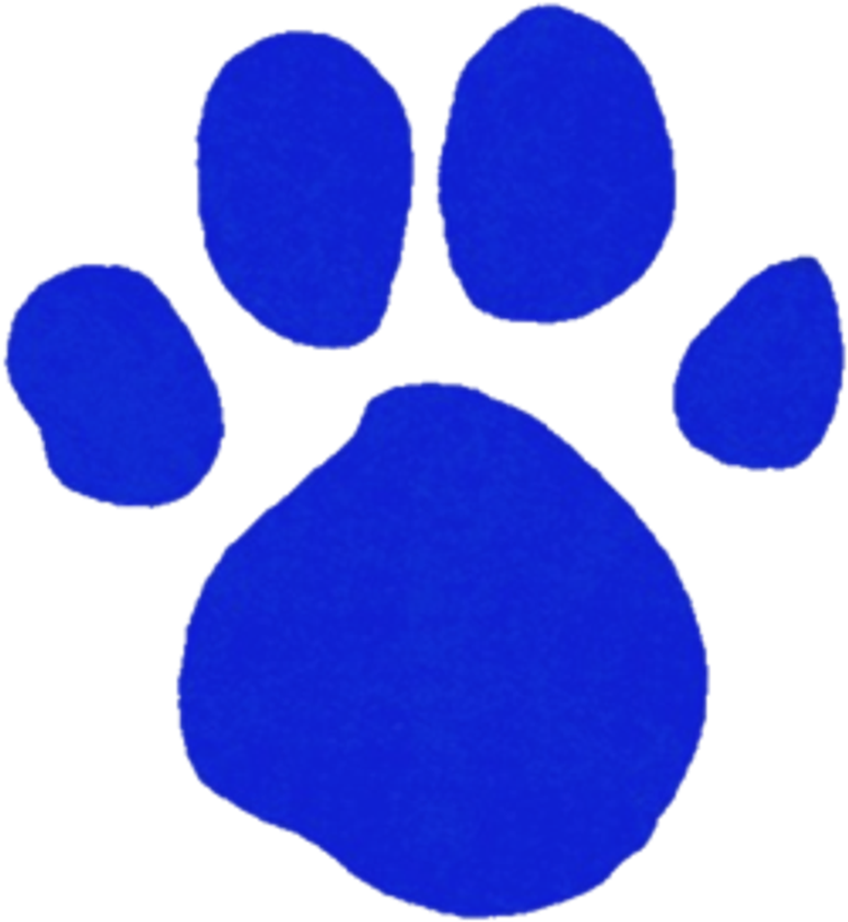 Blues Clues Paw Print