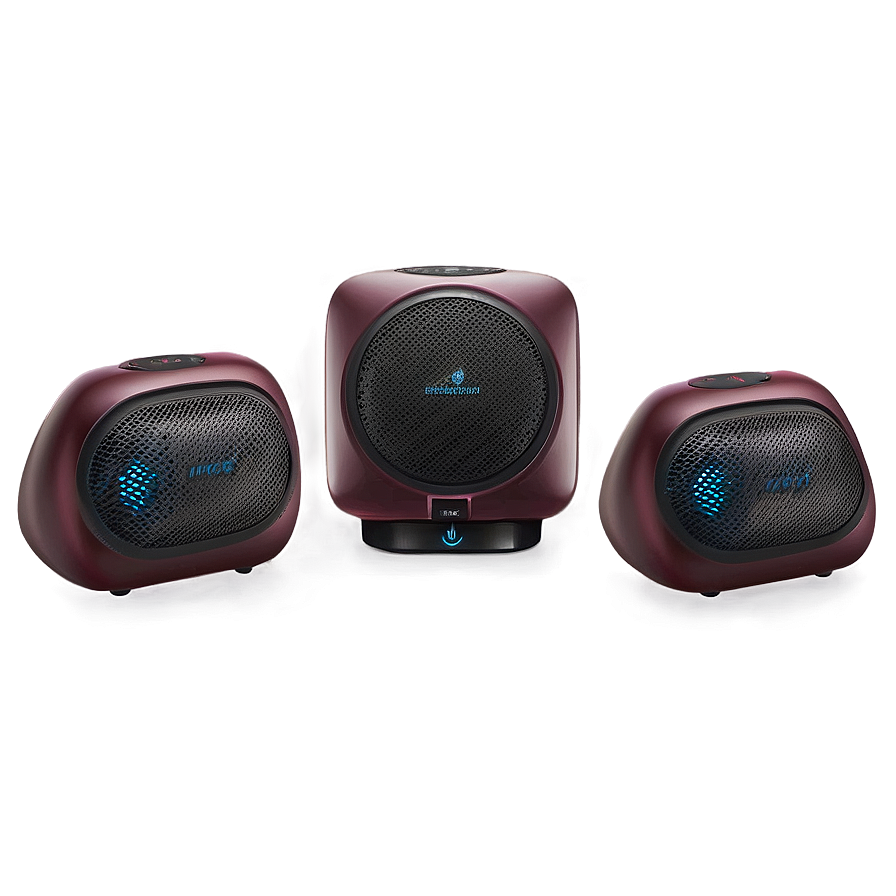 Bluetooth Speaker Set PNG icd PNG with transparent background