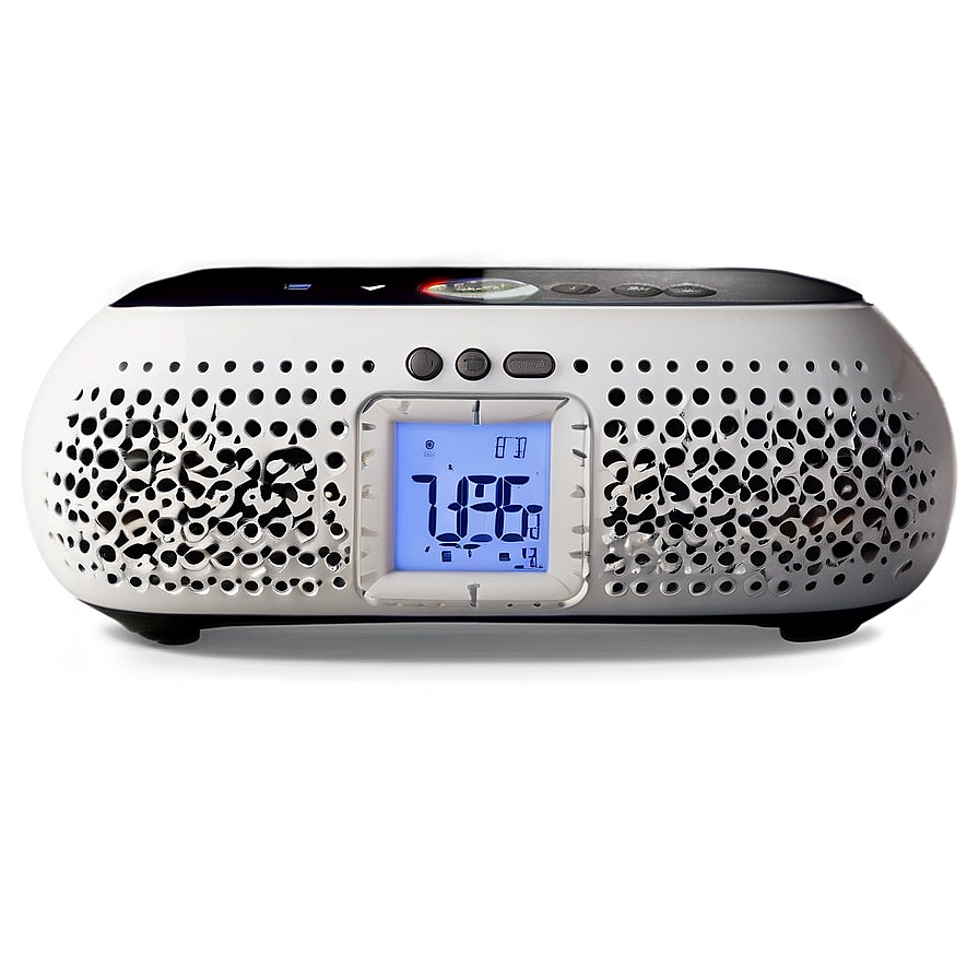 Bluetooth Speaker with Alarm Clock PNG 25 PNG with transparent background