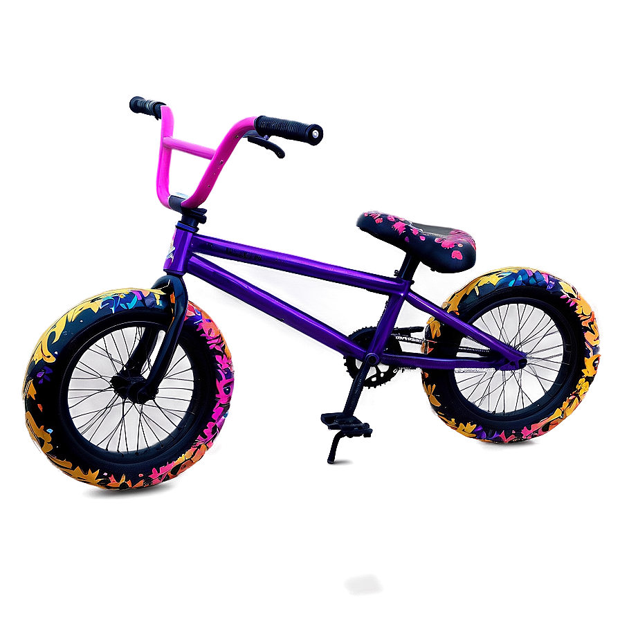 Bmx Bike On Firework Background Png Jfq