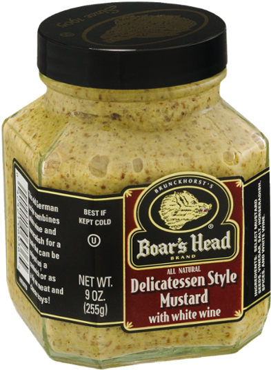 Boar's Head Delicatessen Mustard, HD Png Download PNG with transparent background