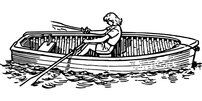 Boatin Darkness PNG with transparent background