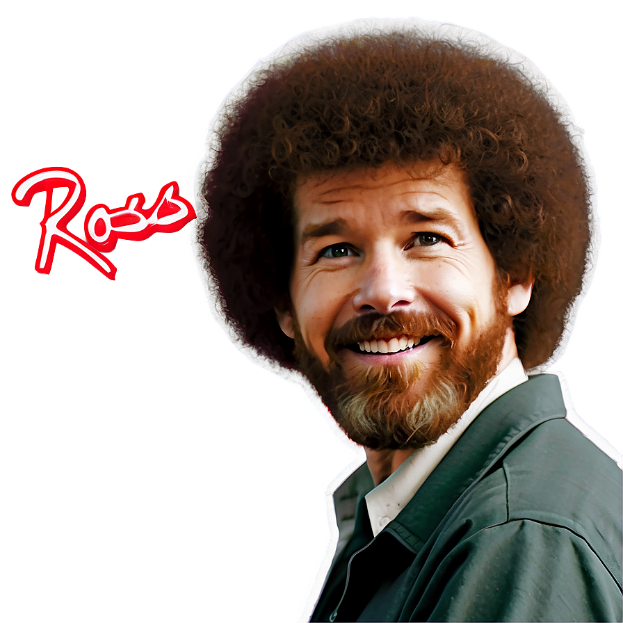 Bob Ross Signature Hair Png Nhr