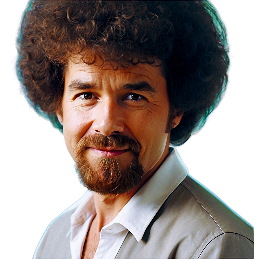 Bob Ross Signature Hair Png Tqf59