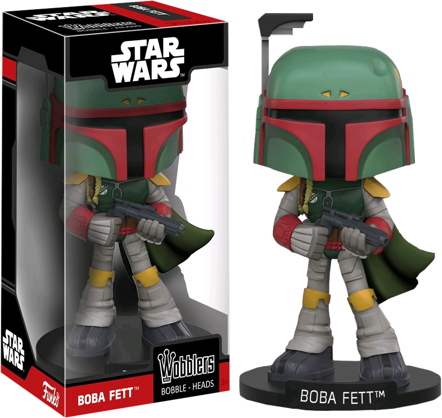 Boba Fett Funko Wobbler Figure