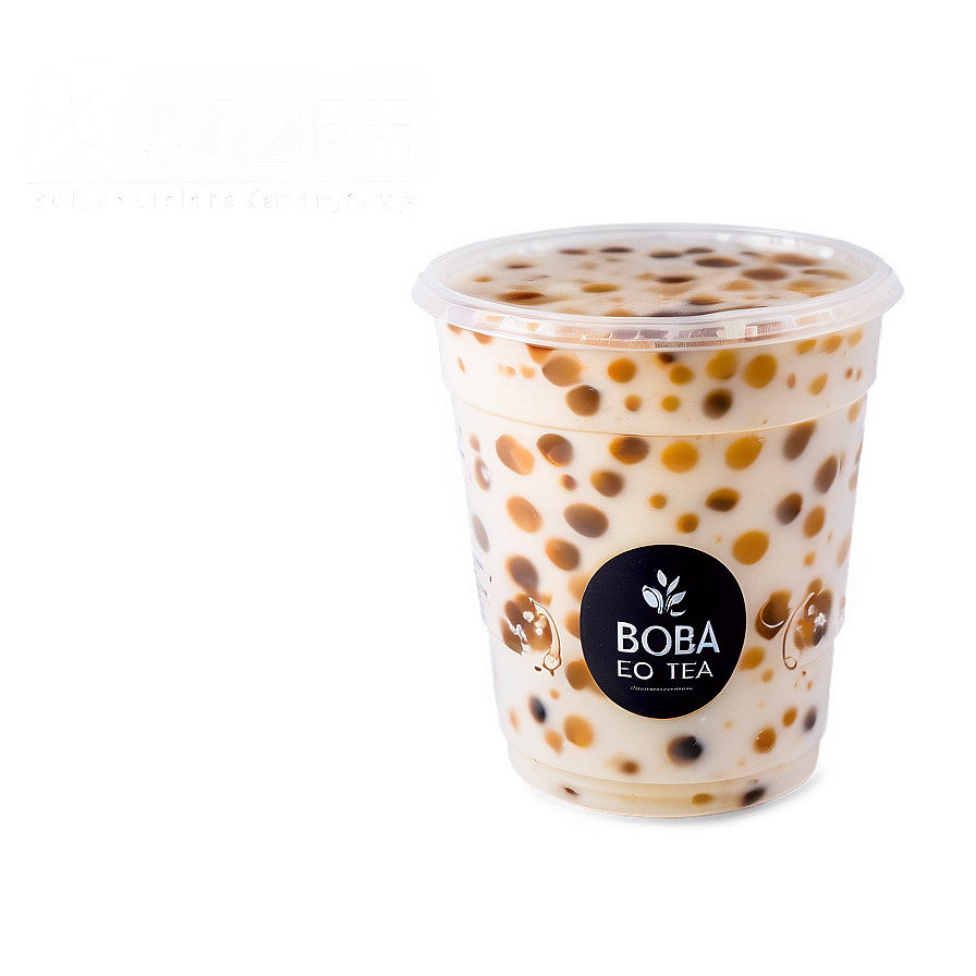 Boba Tea Eco-friendly Packaging Png 05242024