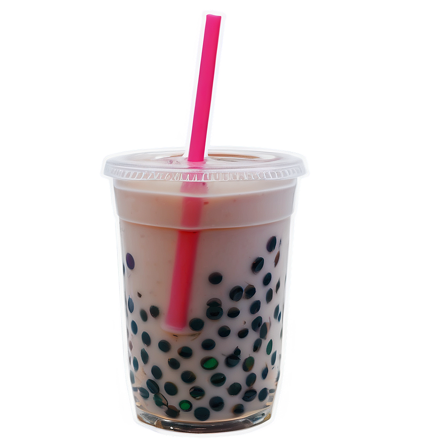 Boba Tea Straw Png 05242024