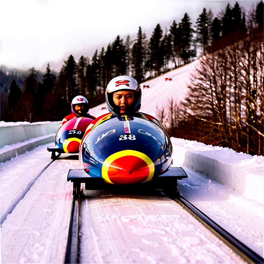 Bobsleigh Race Png Sjl24