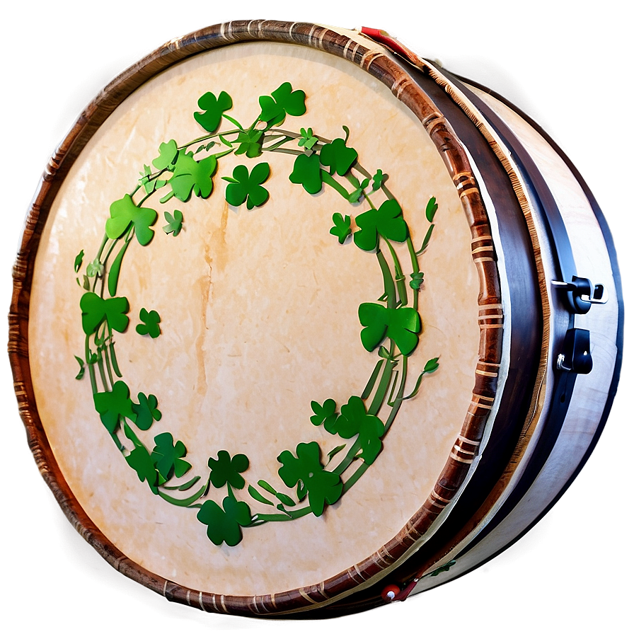 Bodhrán Irish Drum Png 05242024