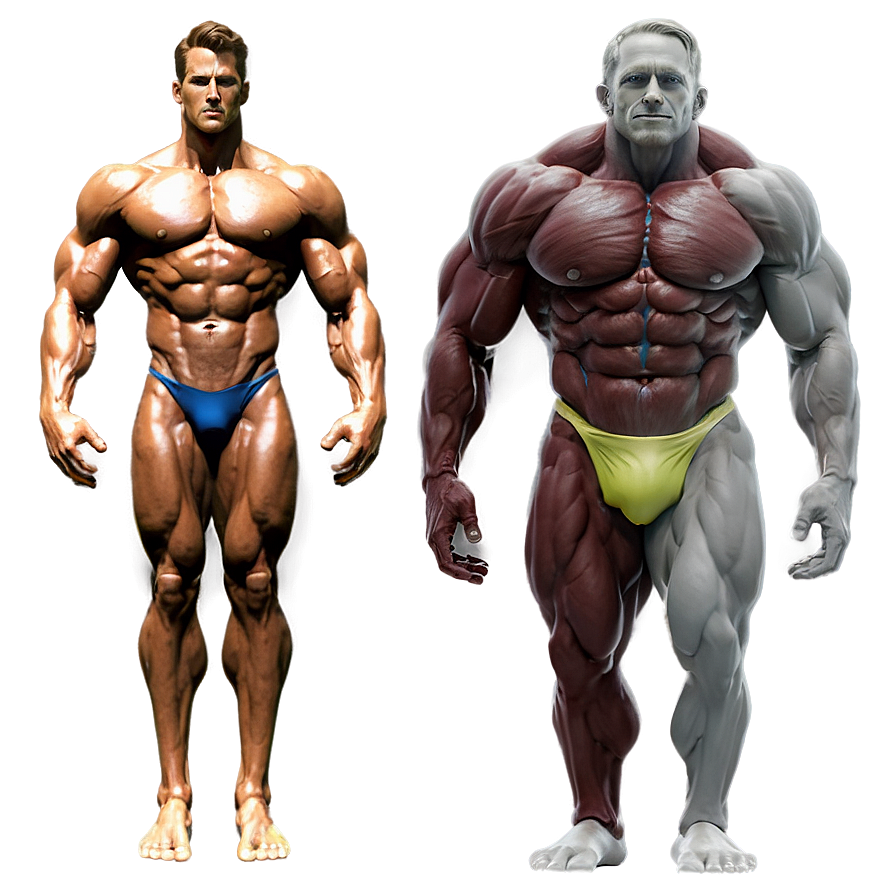 Bodybuilder Torso Muscles Png Sok