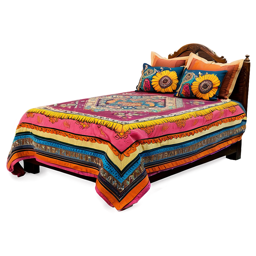 Bohemian Bed Sheets Png Bhr87