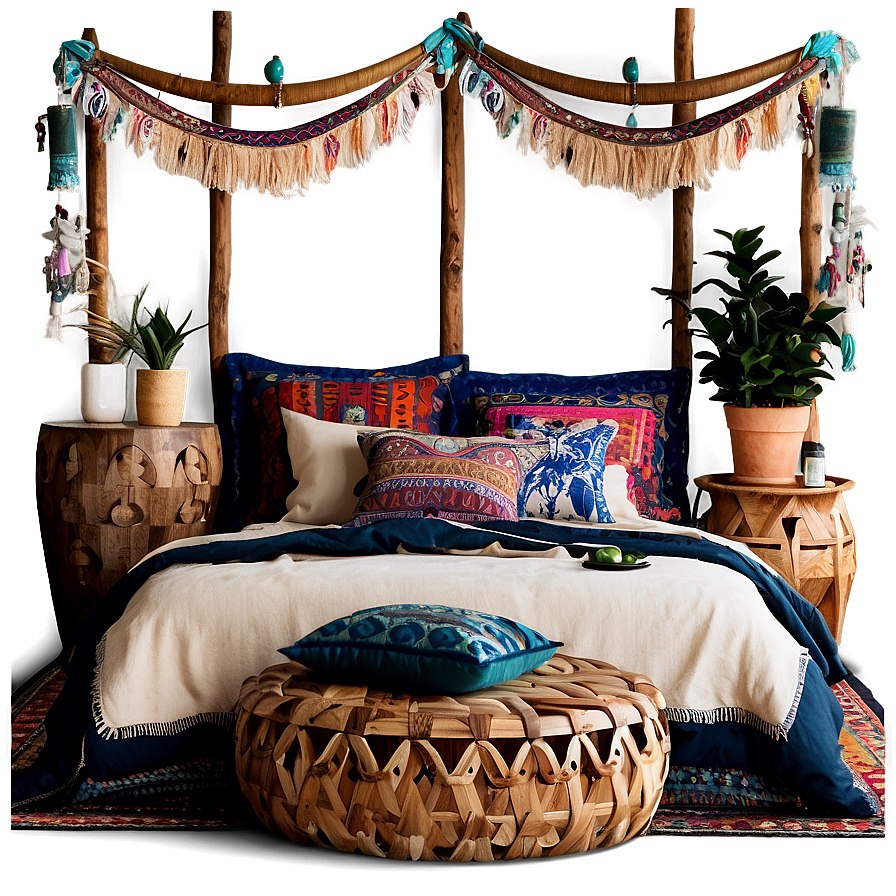 Bohemian Bedroom Decor Png 53