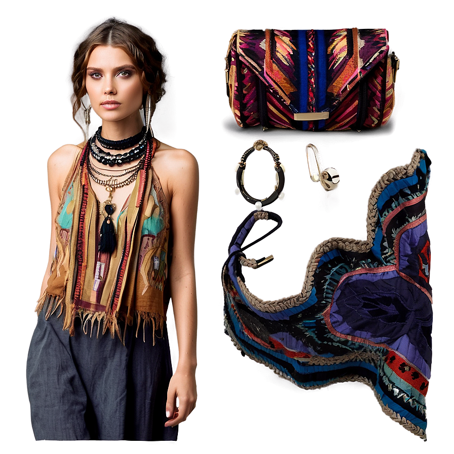 Bohemian Fashion Essentials Png 91