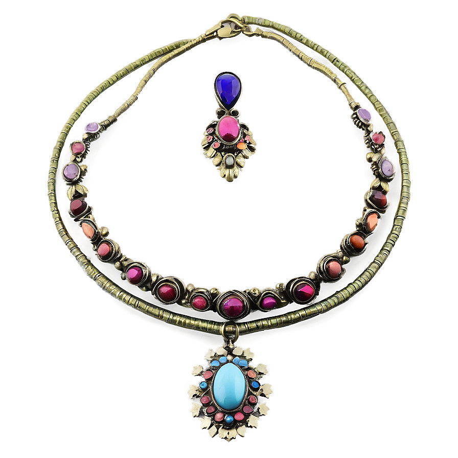 Bohemian Style Jewelry Png 28