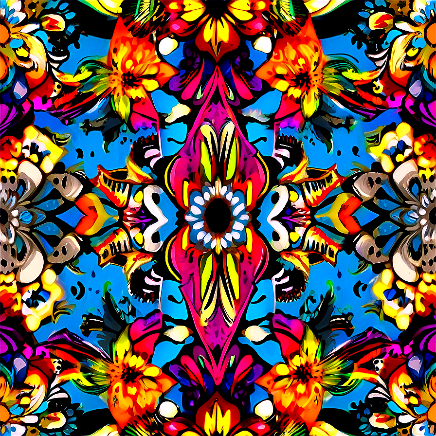 Boho Chic Pattern Design Png Xcr70