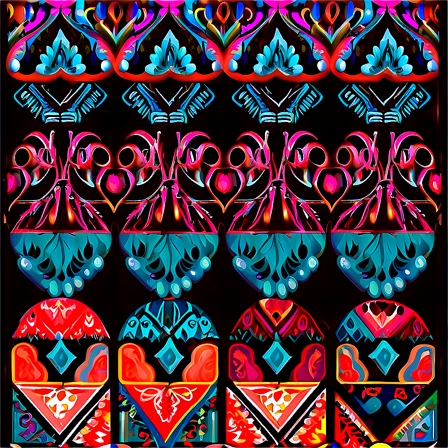 Boho Chic Patterns Png 06212024