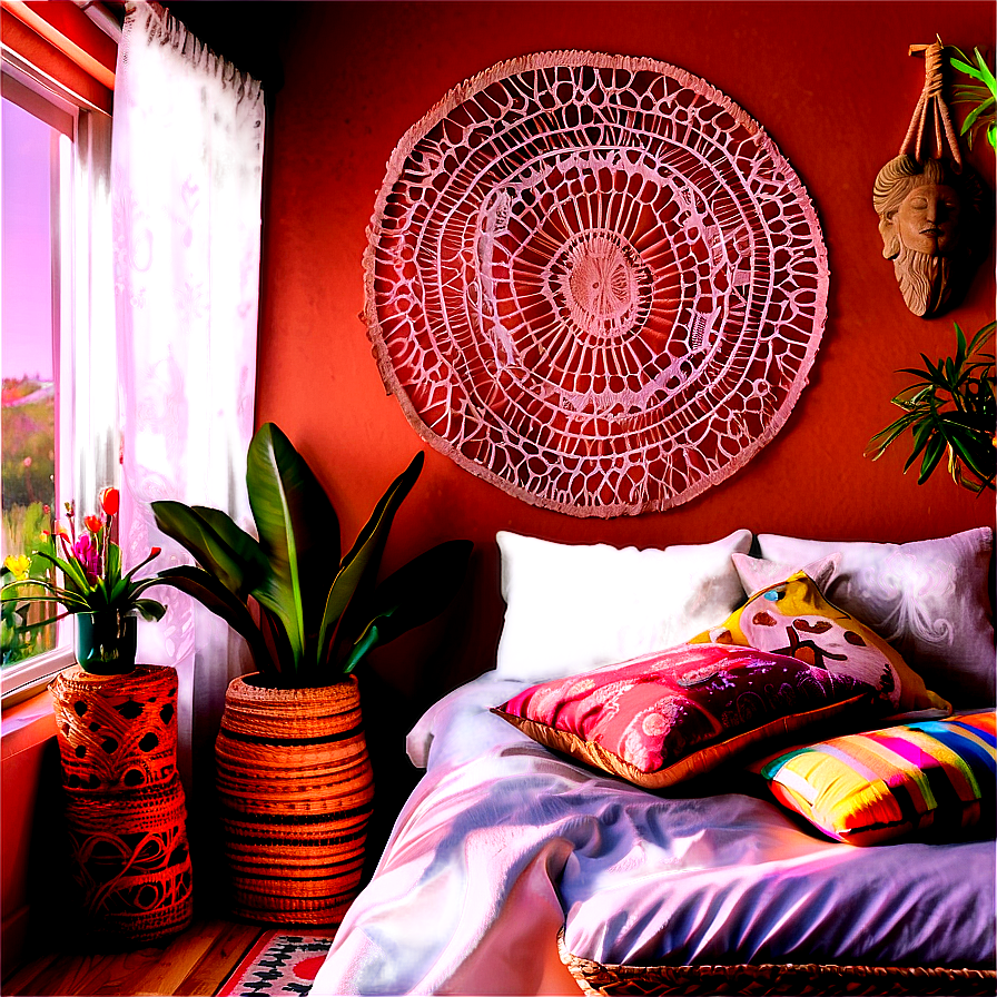 Boho Chic Room Style PNG rqh PNG with transparent background