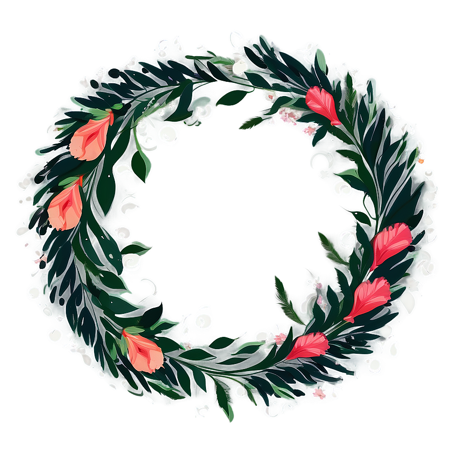 Boho Chic Wreath Png 05242024