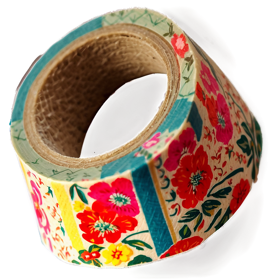 Boho Washi Tape Aesthetic Png 46