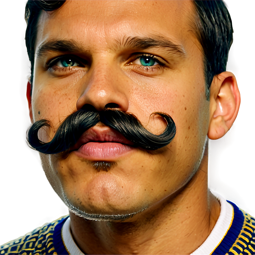 Bold Biker Mustache Png 46