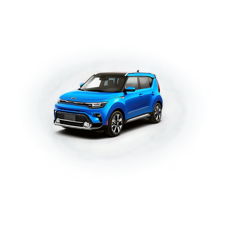 Bold Blue Kia Soul 2023 Png 06292024