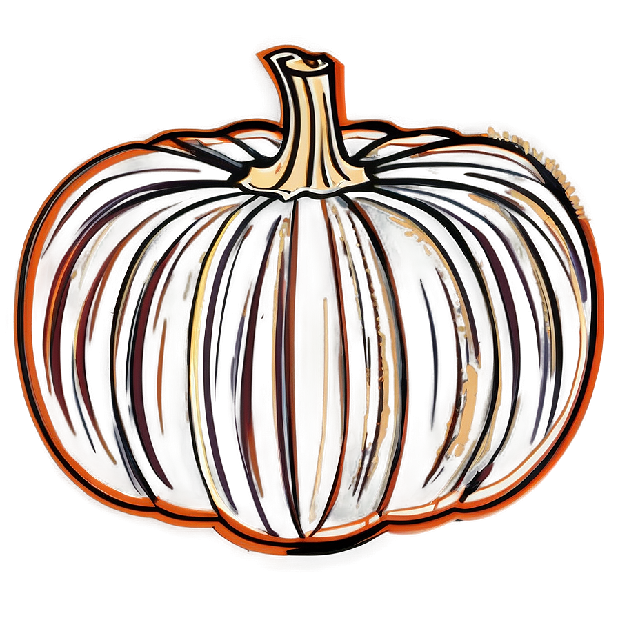 Bold Pumpkin Outline Image PNG bxd PNG image with a transparent background, free high-resolution download