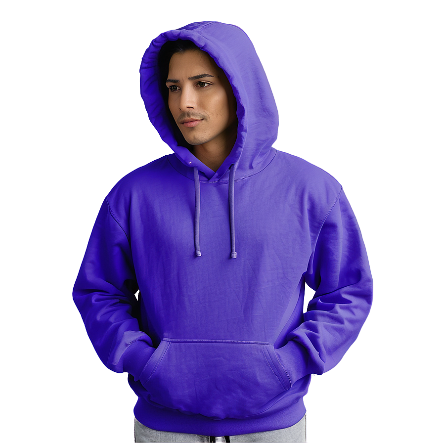 Bold Purple Hoodie Outline Png Qun14