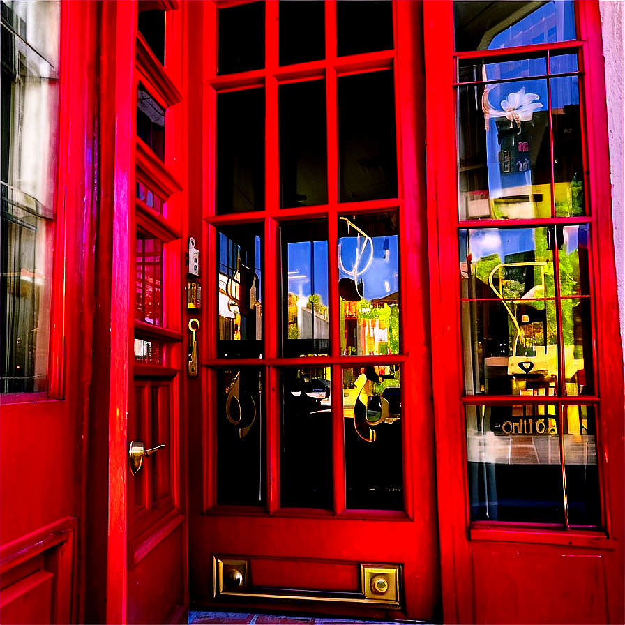 Bold Red Front Door Png Gcd