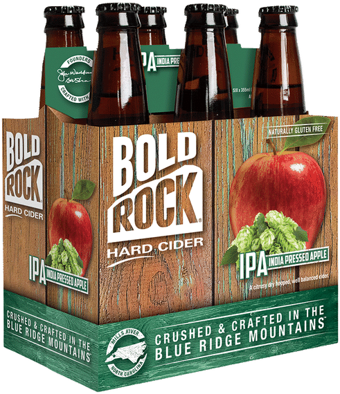 Bold Rock Hard Cider I P A Pack