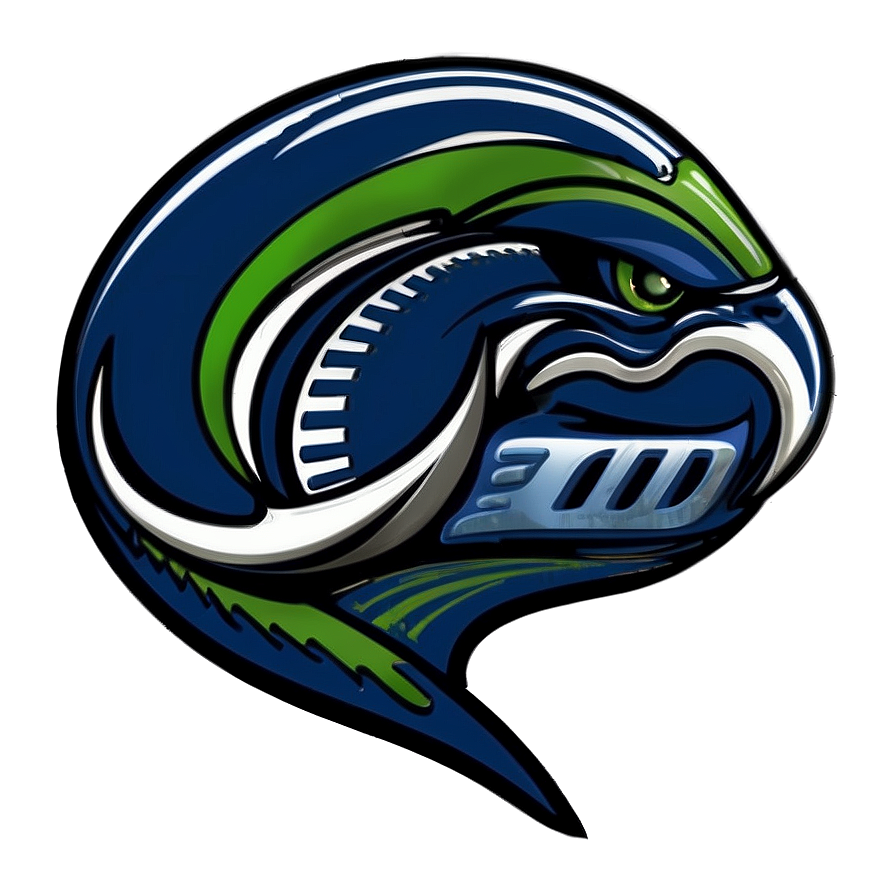 Bold Seahawks Logo Outline Png 05242024