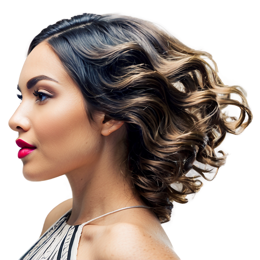 Bold Statement Hair Waves Png Exi Image