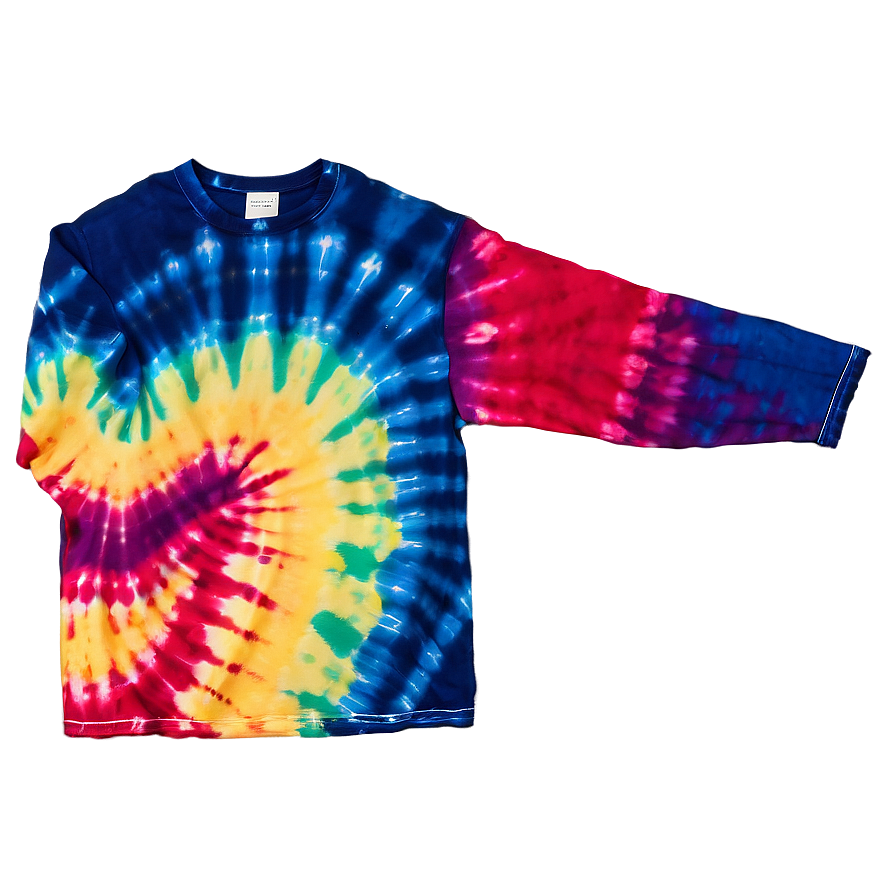 Bold Tie Dye Shirt Png 06282024