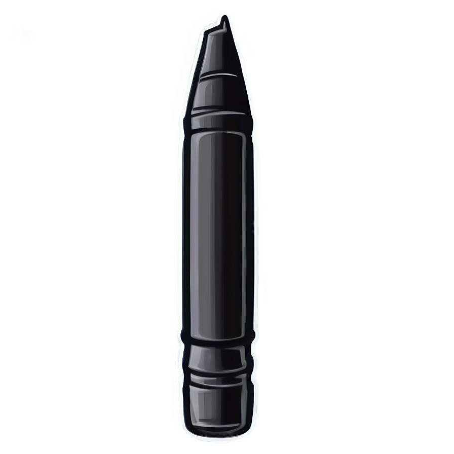 Bold Tip Black Marker Png 06282024