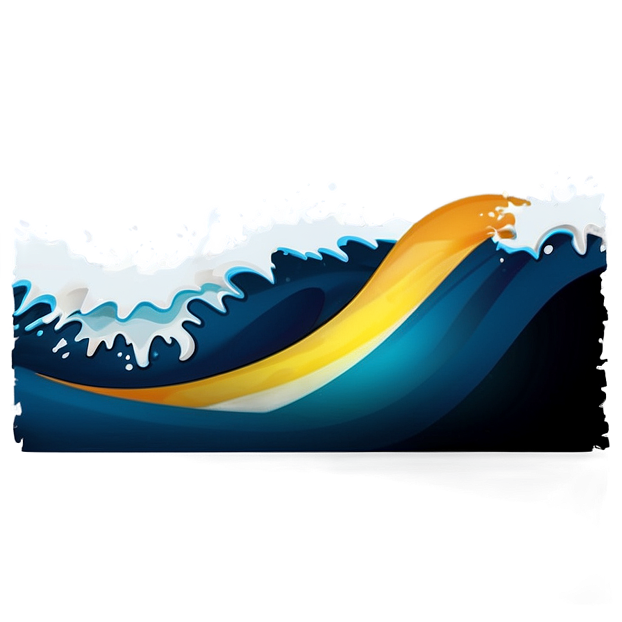 Bold Wave Emoji Png Skm97