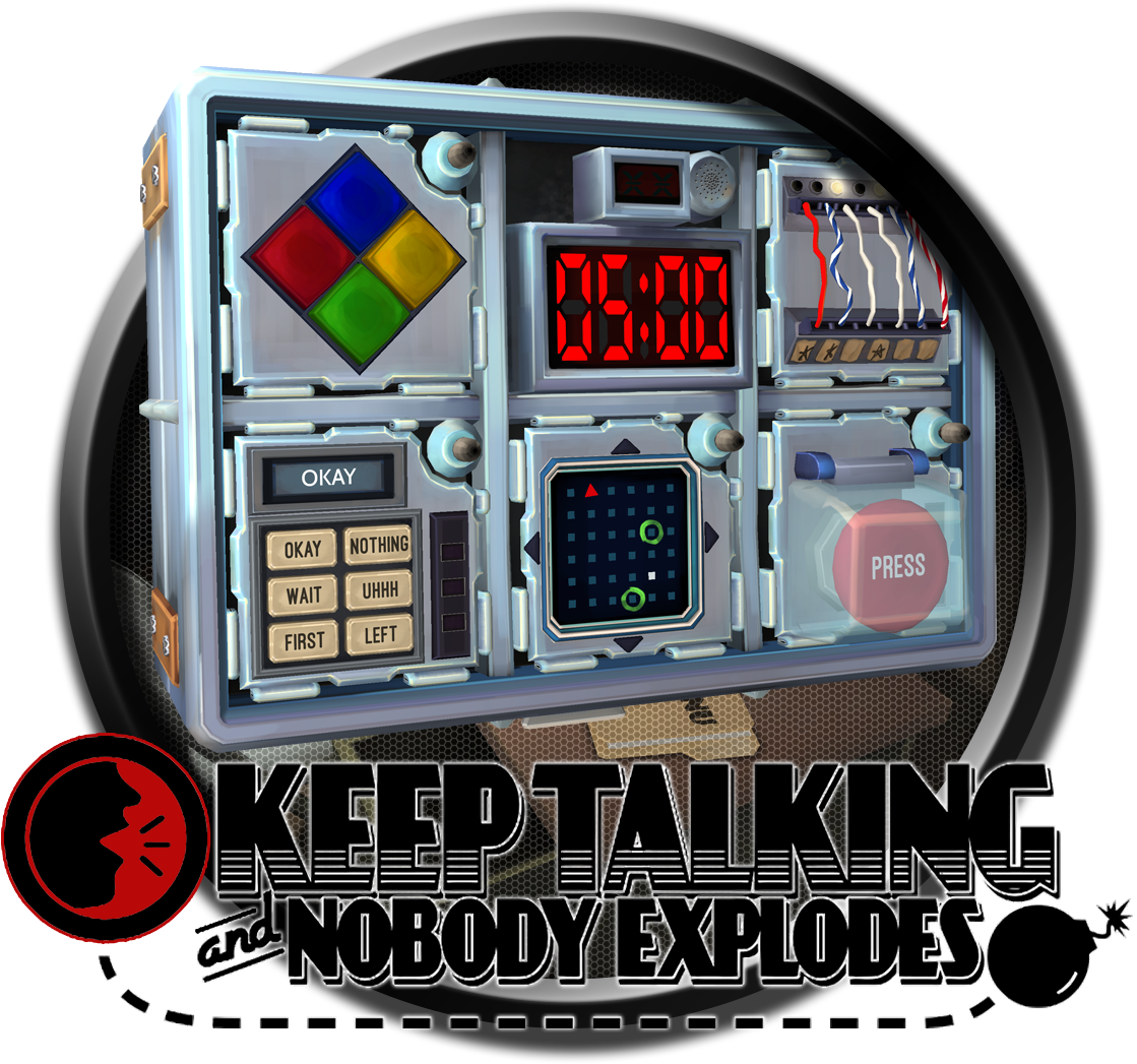 Bomb Defusal Game Keep Talkingand Nobody Explodes PNG with transparent background