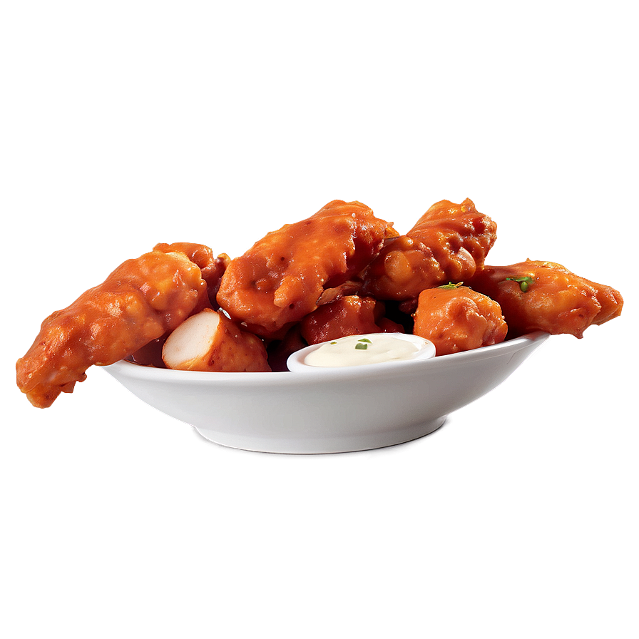 Boneless Buffalo Wings Png 06282024