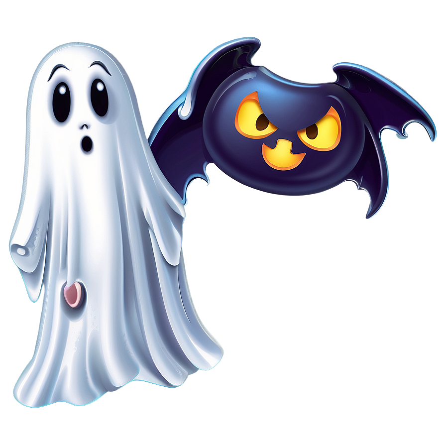 Boo Ghost Cute Face Png Fcr9