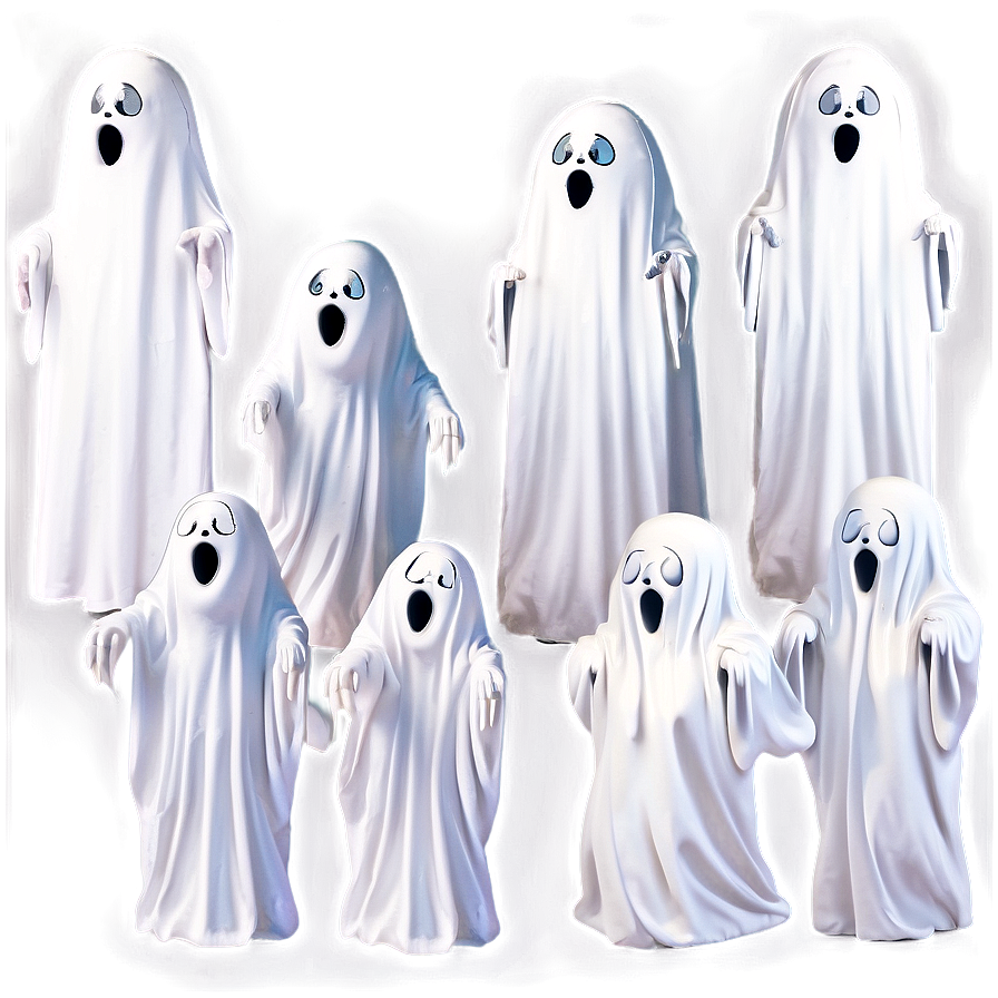 Boo Ghost Cute Face Png Xav