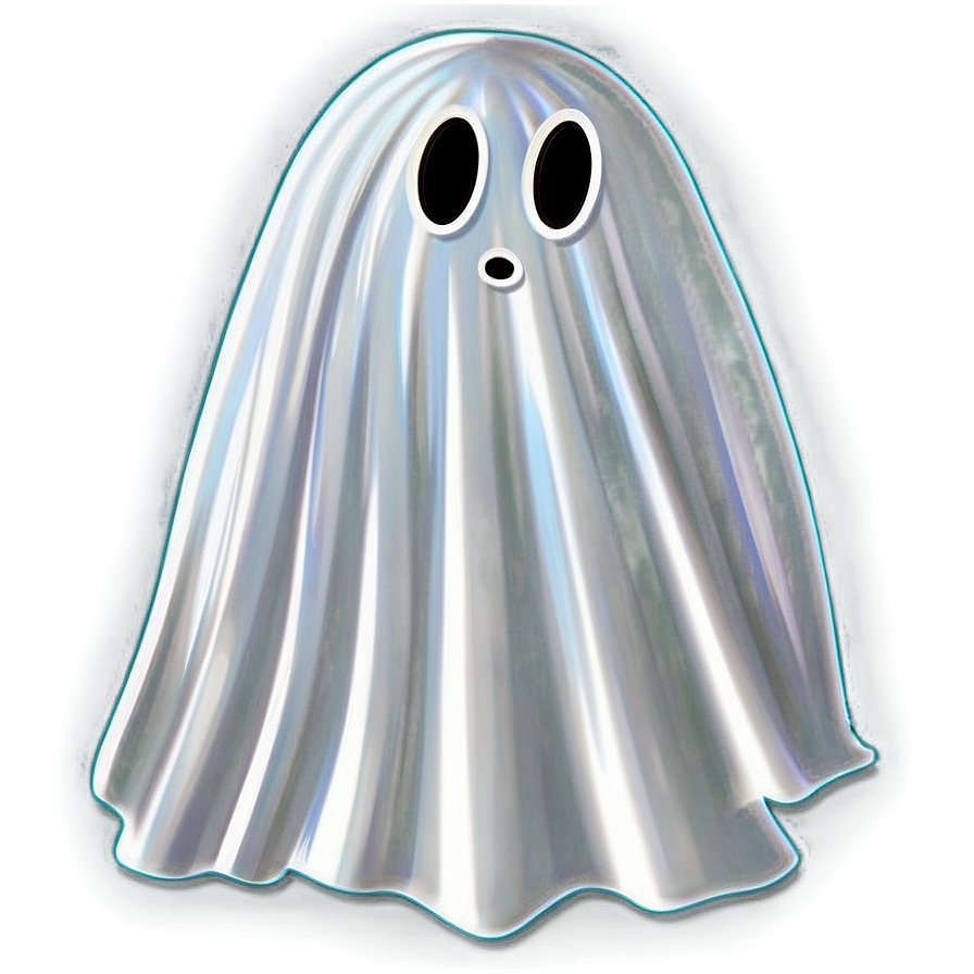 Boo Ghost Flat Design Png Psy12