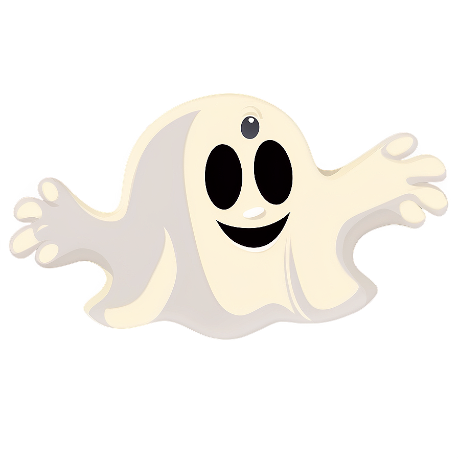 Boo Ghost Flat Design Png Tol95