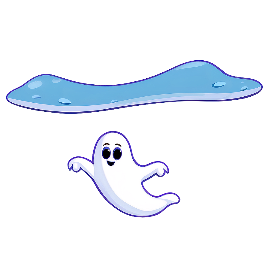 Boo Ghost Floating Png 06112024