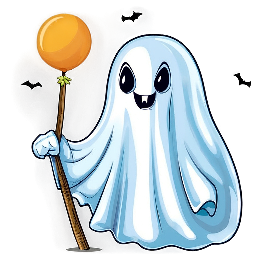 Boo Ghost Happy Halloween Png 06112024