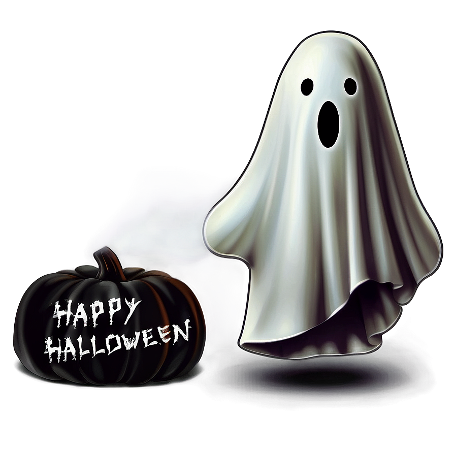 Boo Ghost Happy Halloween Png Oqo