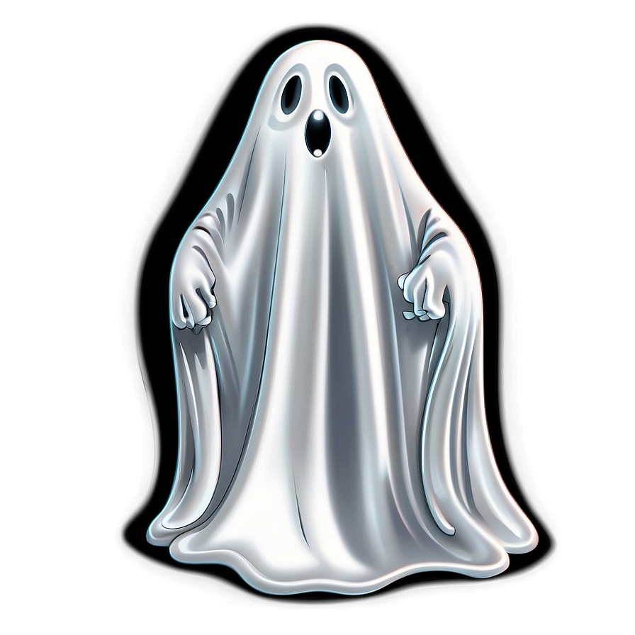 Boo Ghost In Dark Png Vha