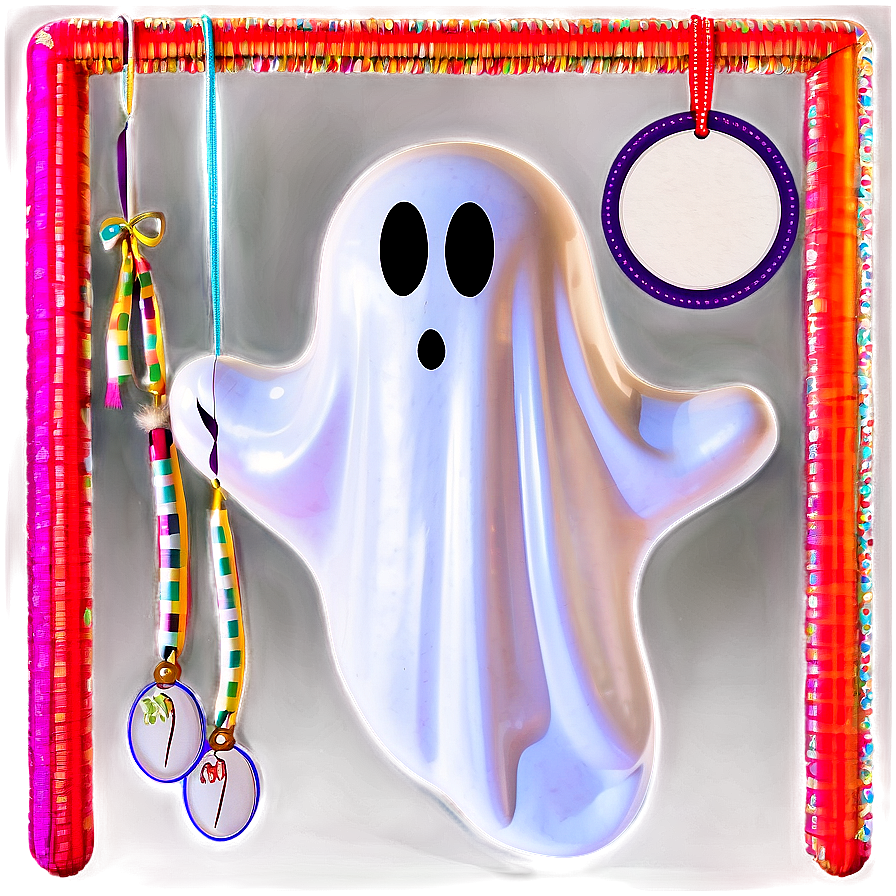 Boo Ghost Party Decoration Png Qoo