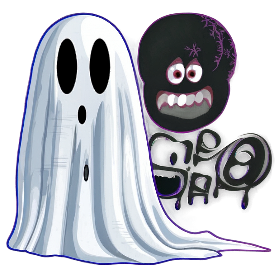 Boo Ghost Scare Tactics Png Kdo