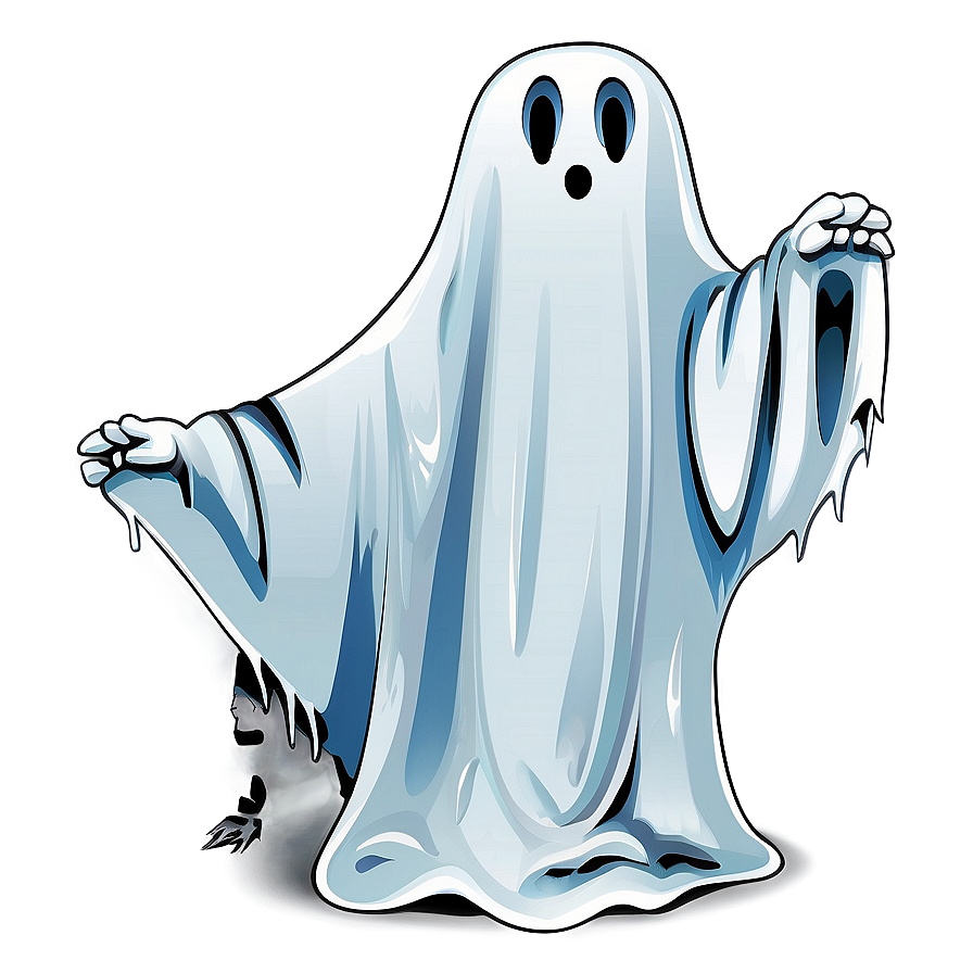 Boo Ghost Vector Png 06112024