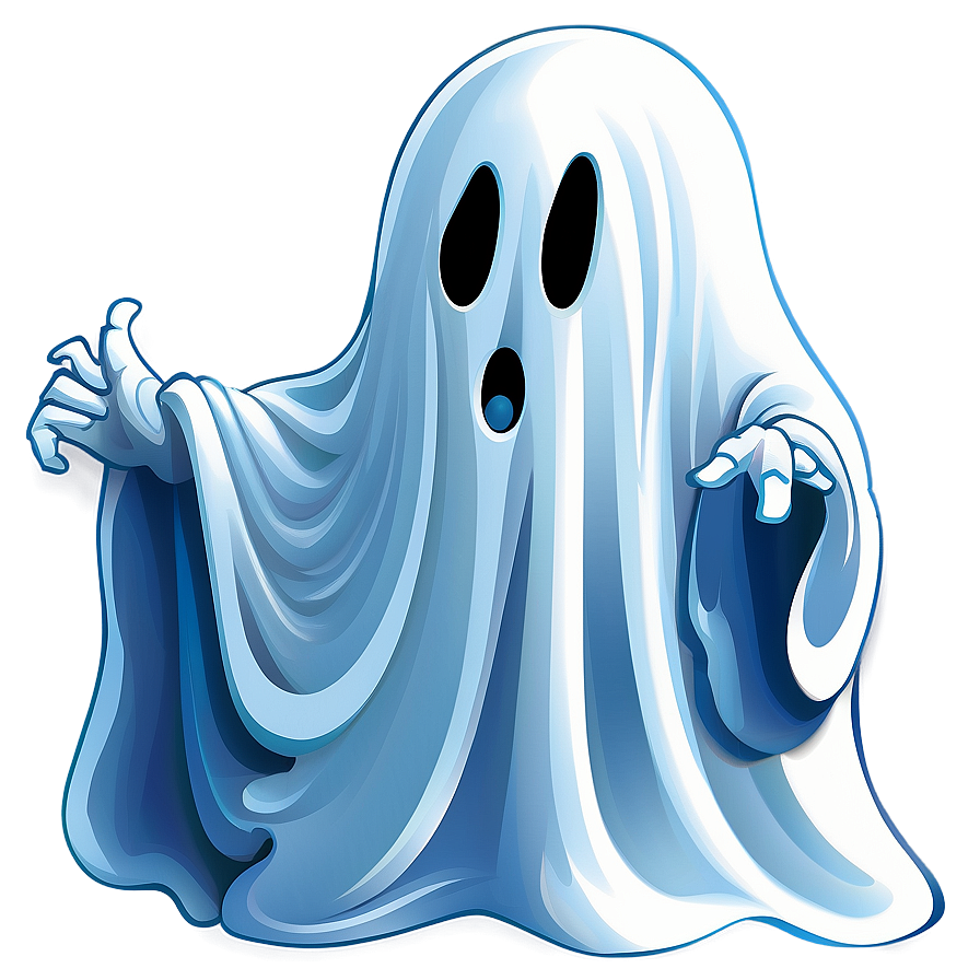 Boo Ghost Vector Png 06112024