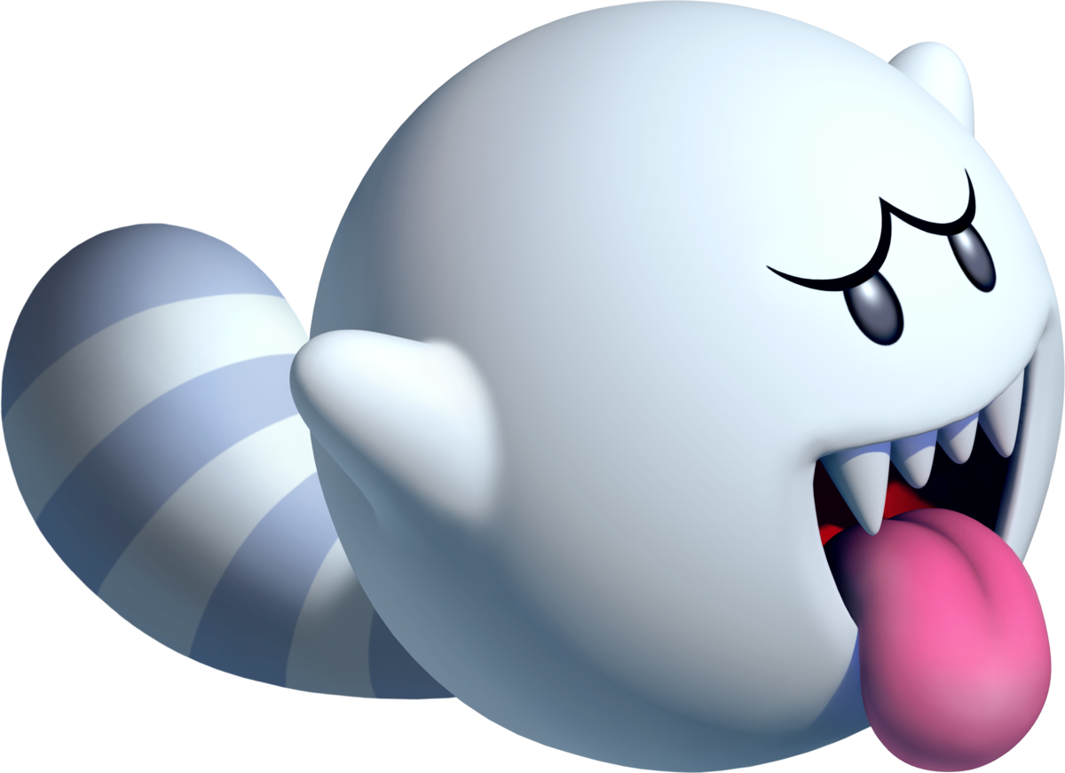 Super Mario 3d Land Boo, HD Png Download PNG with transparent background